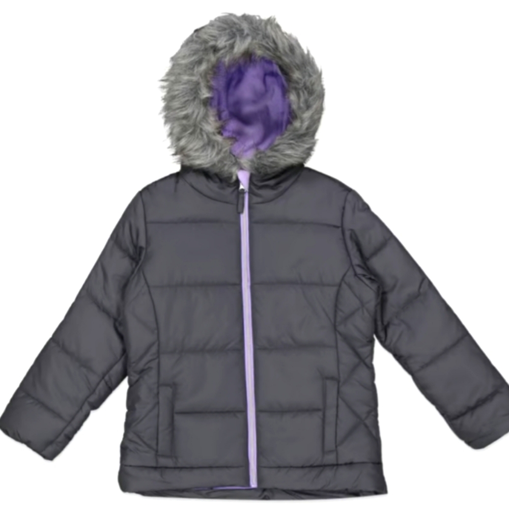 Rothschild Hooded Insulated Quilt Puffer Coat Gorpcore Outdoor School Urban Tech